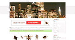 Desktop Screenshot of bedbugpestcontrolny.com